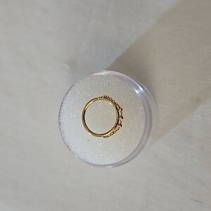 Pupil Hall Tri Bead Seam Ring
